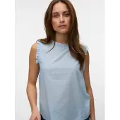 Vero Moda Top Trine 10342734 Hellblau Regular Fit