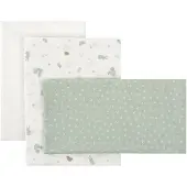 cambrass Ardi 60x120x1 Cm Spannbettlaken Für Kinderbett 3 Einheiten