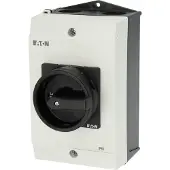 Eaton P1-25/I2/SVB-SW/N, Drehschalter, 3P, Schwarz, Weiß, IP65, 1 Stück(e)