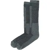 Lundhags Merino Trekking Sock High, Wandersocken, Unisex, Grau