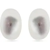 Luxenter 925 Sterling Silber Ohrringe mit rhodiniertem weißem Perlmutt - Yedia