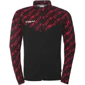 Uhlsport Progressive 28 Polyesterjacke Herren - Schwarz / Rot