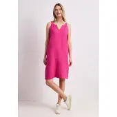 Street One Sommerkleid Ohne Taschen aus Leinen