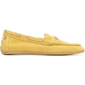 Carmela für Damen. 16314305-AMARILLO Mokassins 163143 gelb (37), Leder, Wohnung, Keine, Lässig