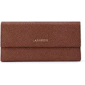 Lazarotti Leder Geldbörse Bologna Leather Wallet With 12 Card Slots Brown braun