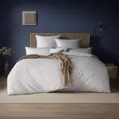 Estella Mako-Satin Uni Bettwäsche Valetta Kissenbezug einzeln 40x80 cm | weiss - weiß