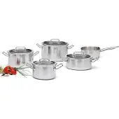 Spring Brigade Basic Topf-Set 5-teilig mit Glasdeckeln