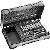 Facom Steckschluessel-Set 1/4Z 6-Kant, 46-tl
