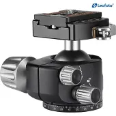 Leofoto Stativ-Kugelkopf LH-40LR + Schnellwechselplatte NP-50