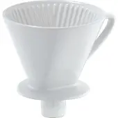 Cilio Kaffeefilter Keramik mit Stutzen Gr. 4