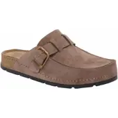 Scholl Clog Herren Bora Moccasin Taupe-Schuhgröße 40