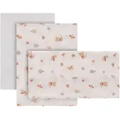 cambrass Senda 50x90x1 Cm Spannbettlaken Für Gitterbett 3 Einheiten
