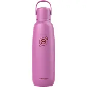 SodaStream Fizz&Go Cool Thermoflasche 0,9 L Edelstahl Guava-Farbe
