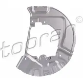Topran Ankerblech 503 008 vorne links für BMW 5 Limousine (E60) 5 Touring (E61)