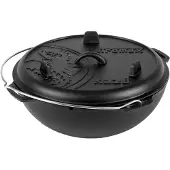 Petromax Kazan KAZ8, 8 Liter Feuertopf aus Gusseisen