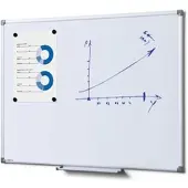 Showdown Displays Showdown Whiteboard Scritto Economy - 90x60cm - Aluminium - Weiß
