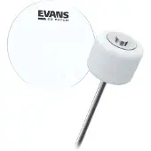 Evans Equalizer Single-Pedal Patch klarer Kunststoff