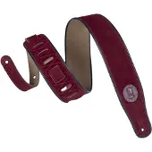Levys Leathers Mss3 Burgundy Wildleder-Gitarrengurt