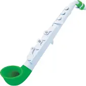 NUVO jSax weiß mit Grün zu trimmen 2.0