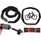 Leantoys Fahrradschloss Schloss Zahlenschloss Zahlencode