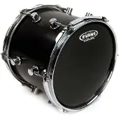 Evans Resonant schwarzes Schlagzeugfell 13"
