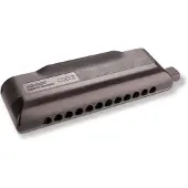 Hohner CX12 schwarze Mundharmonika C