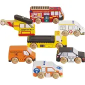 Le Toy Van TV446, Fahrzeug-Set, 3 Jahr(e), Holz, Mehrfarbig