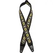 Fender Pasadena Woven Strap Yellow Clover