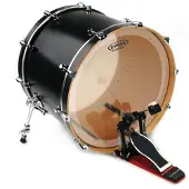 Evans EQ4 Transparentes Bass Drumfell 18"
