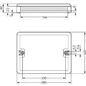 Wago 899-631/330-000 Verteilerbox,Wechselstrom (230 V),1 Eingang,schwarz 899631330000