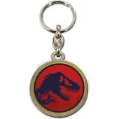 SD Toys - Jurassic Park Metall-Schlüsselanhänger Logo 7 cm