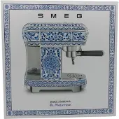 Smeg ECF02DGBEU Dolce & Gabbana Espresso-Kaffeemaschine, Siebträger