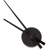 TFA-Dostmann Wanduhr minimalistisch 9,6 x 3,3 x 31 cm schwarz