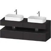 Duravit Waschtischunterschrank Qatego 160x55x60cm, gra m/Gr m, Pl, B bs, B