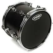 Evans Hydraulic schwarzes Drumhead 18"