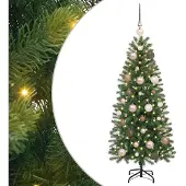vidaXL Kim (mit LEDs und roségoldenen Kugeln)