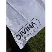 Divina Garden Weiße, wasserdichte 3x6-Dachabdeckung für Faltpavillons, Ersatzteil 49483