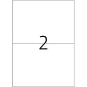 Blana Etiketten A4, 210 x 148,5mm, weiss, 500 Blatt