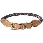 Oyoy ZOO - Perry Hundehalsband, medium, choko