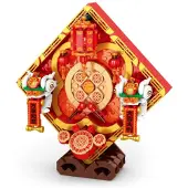 ReoBrix 569 Löwenfigur Klemmbaustein Deko 498 Teile ab 14