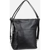 PICARD Umhängetasche Schultertasche Pure Hybrid Crossbody Bag Schwarz