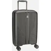 Travelite Air Stripe - 4-Rollen-Kabinentrolley Slim 55 cm (black)