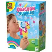 SES Creative 02278 Einhorn-Seifenblasen – Magische Seifenblasen für Kinder, 200 ml, 3 Jahr(e), Nicht für Kinder von 0-3 Jahren