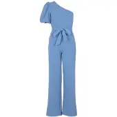 Freebird Damen Jumpsuits F-jer-pes-crepe-26-1 - Blauw - Größe XL