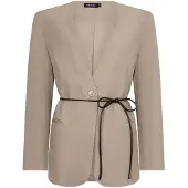 Ydence Damen Blazers Blazer Lexie - Beige - Größe M