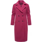 NAVAHOO Damen Mantel Sternlein im Trenchcoat-Stil