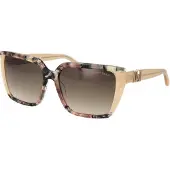 Marciano von Guess Beigefarbene Acetat-Sonnenbrille