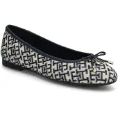 Tommy Hilfiger Ballerinas Th Charm Jacquard Ballerina FW0FW09504 Bunt