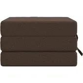 vidaXL Klappsofa Bett 75 x 67 x 45 cm Taupe
