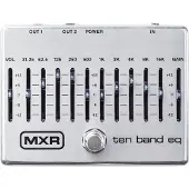 Mxr M108S Ten Band EQ equalizer effectpedaal